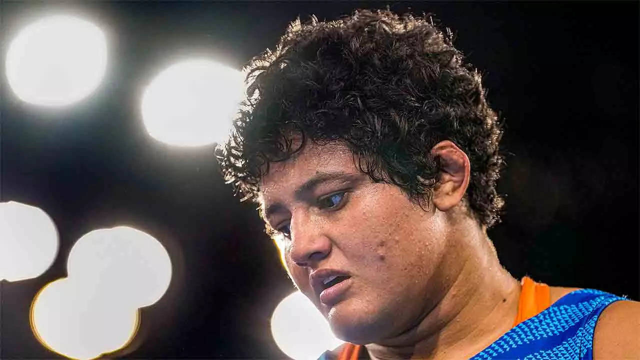 Valiant Reetika Hooda makes her mark despite bowing out of medal contention at Paris Olympics | Paris Olympics 2024 News Valiant Reetika Hooda makes her mark despite bowing out of medal contention at Paris Olympics | Paris Olympics 2024 News