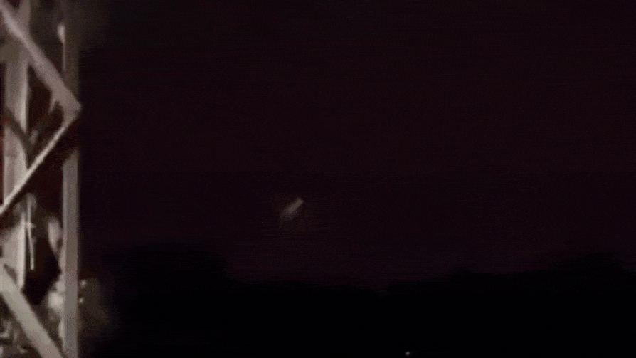 Watch: Sky turns orange as Hezbollah fires 30 rockets at Israel, US orders deployment of guided missile submarine