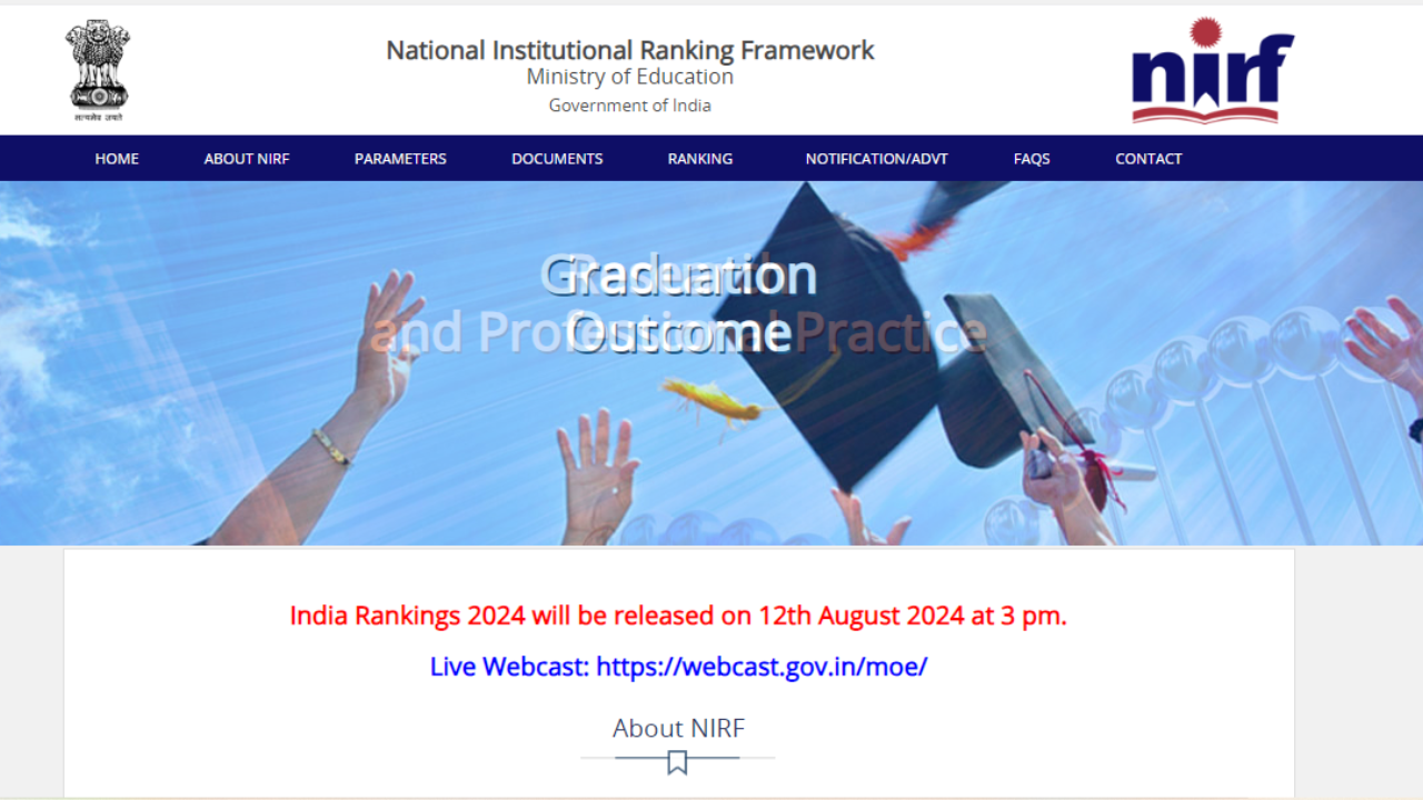 NIRF ranking 2024 releasing soon: When and where to check, categories and more |