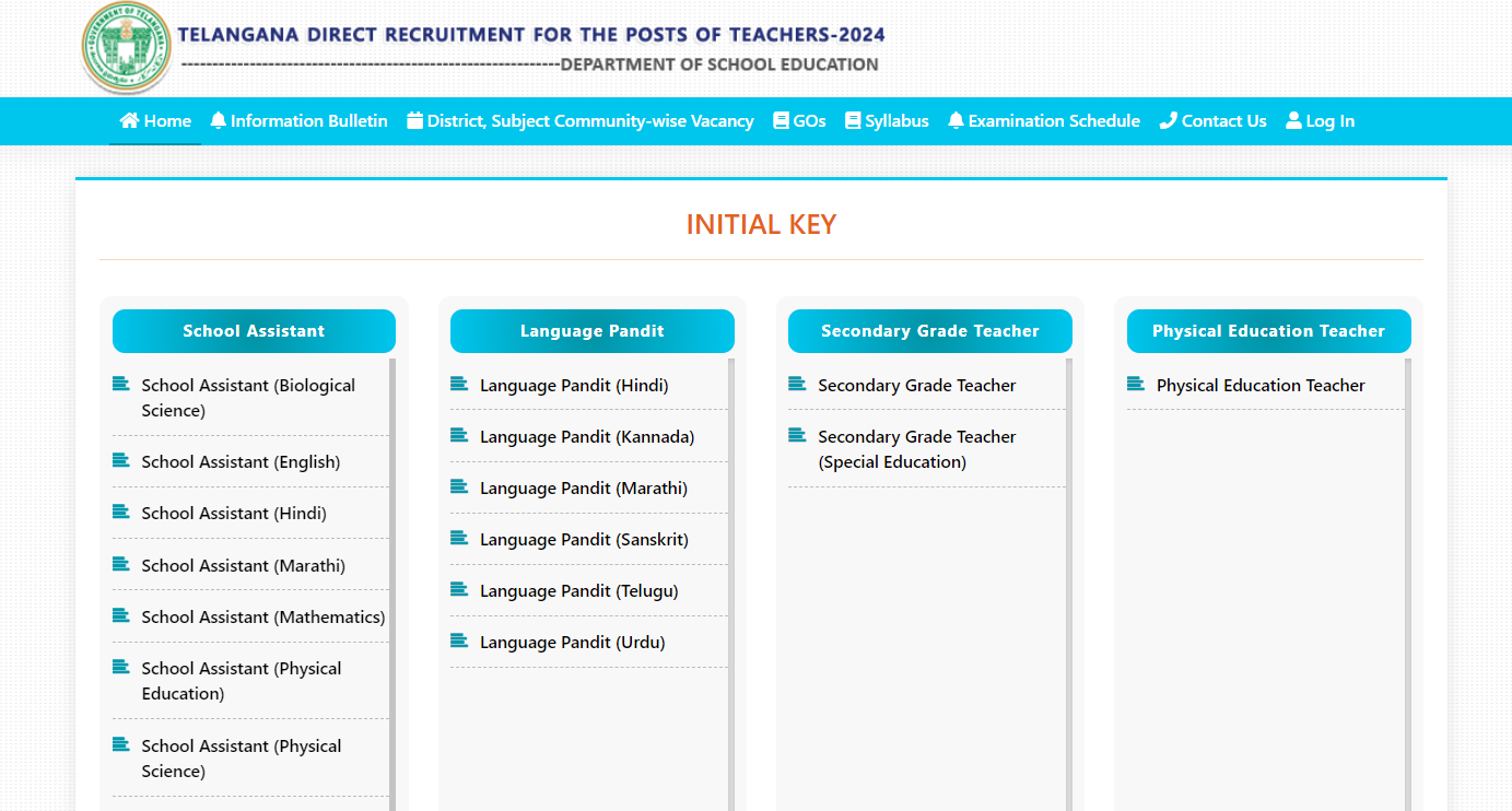 TS DSC Answer Key 2024, response sheet released at tgdsc.aptonline.in: Direct links to check, submit objection here TS DSC Answer Key 2024, response sheet released at tgdsc.aptonline.in: Direct links to check, submit objection here