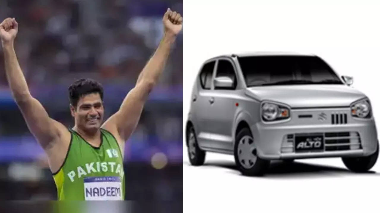 Arshad Nadeem’s Olympic gold, Suzuki Alto: A match made in…Pakistan! Arshad Nadeem’s Olympic gold, Suzuki Alto: A match made in…Pakistan!