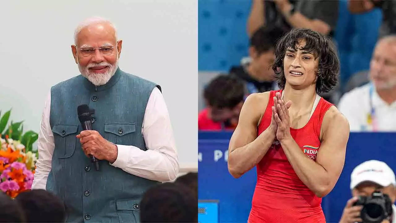 ‘Matter of great pride…’: PM Narendra Modi lauds Vinesh Phogat | Paris Olympics 2024 News
