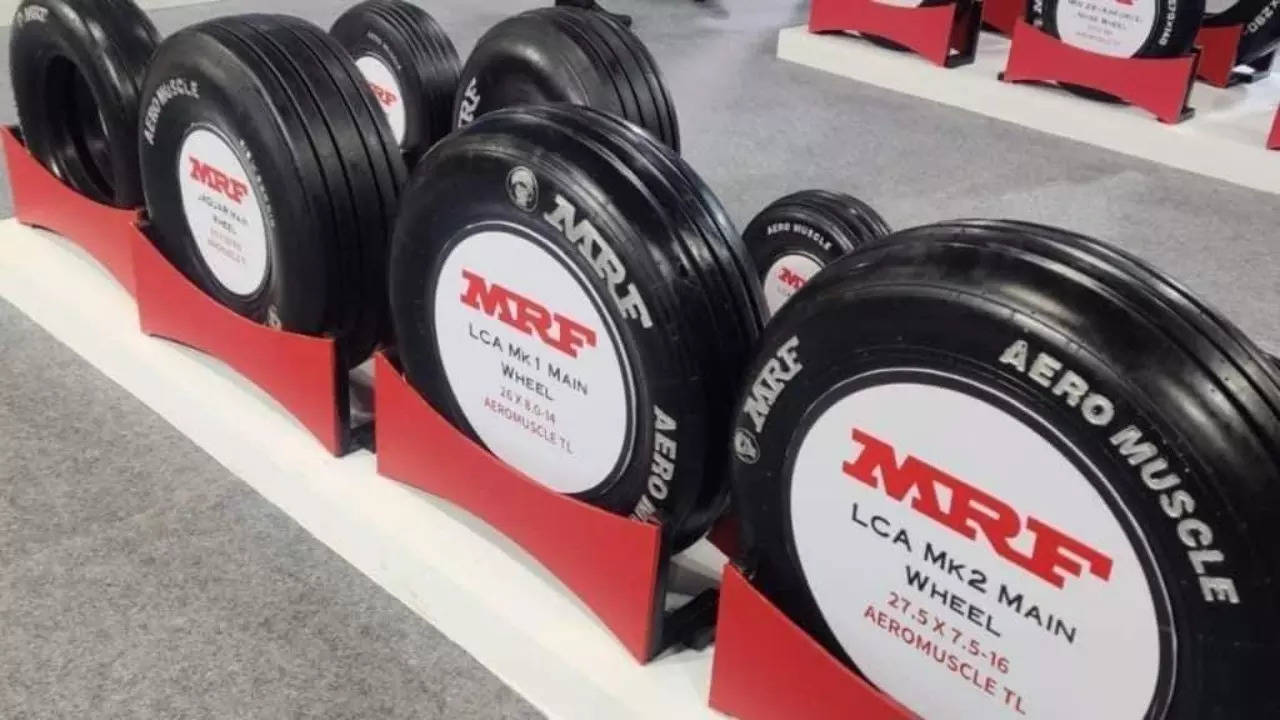 MRF’s new ‘Aero-Muscle’ tyres for Indian hero LCA Tejas Mk2 fighter plane: Details MRF’s new ‘Aero-Muscle’ tyres for Indian hero LCA Tejas Mk2 fighter plane: Details
