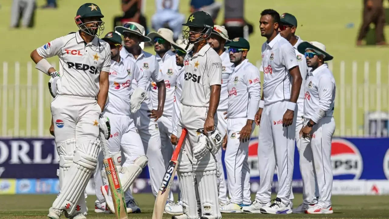 Out or not out? Shan Masood furious over his controversial dismissal against Bangladesh. Watch | Out or not out? Shan Masood furious over his controversial dismissal against Bangladesh. Watch |