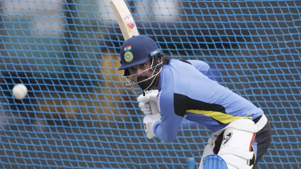 Watch: KL Rahul gears up for red-ball season with a batting session | Cricket News Watch: KL Rahul gears up for red-ball season with a batting session | Cricket News