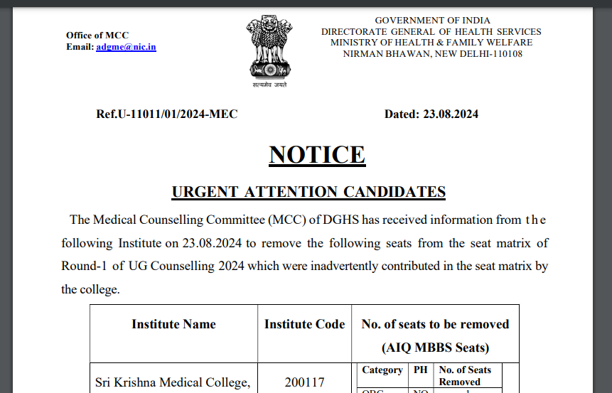NEET UG counselling 2024 round 1 seat allotment results postponed: Here is why NEET UG counselling 2024 round 1 seat allotment results postponed: Here is why