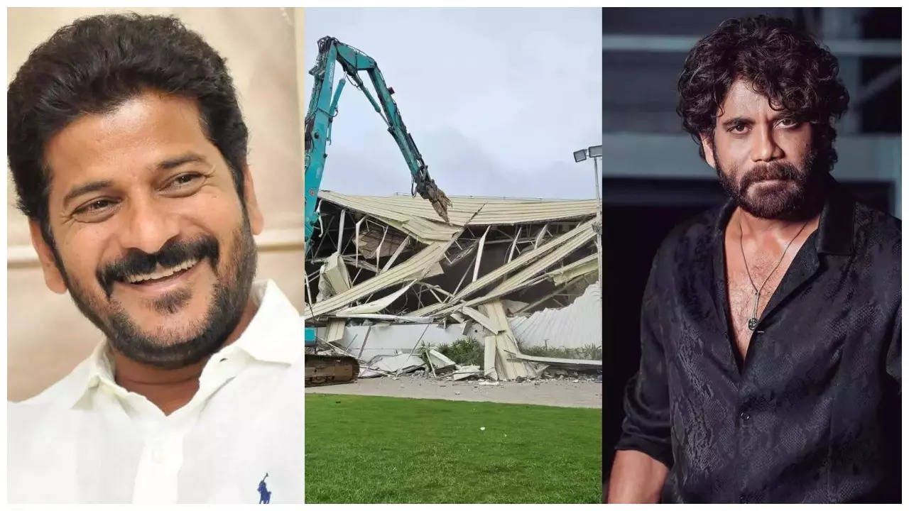Actor’s convention centre in Hyderabad razed for ‘encroachment’ | India News Actor’s convention centre in Hyderabad razed for ‘encroachment’ | India News