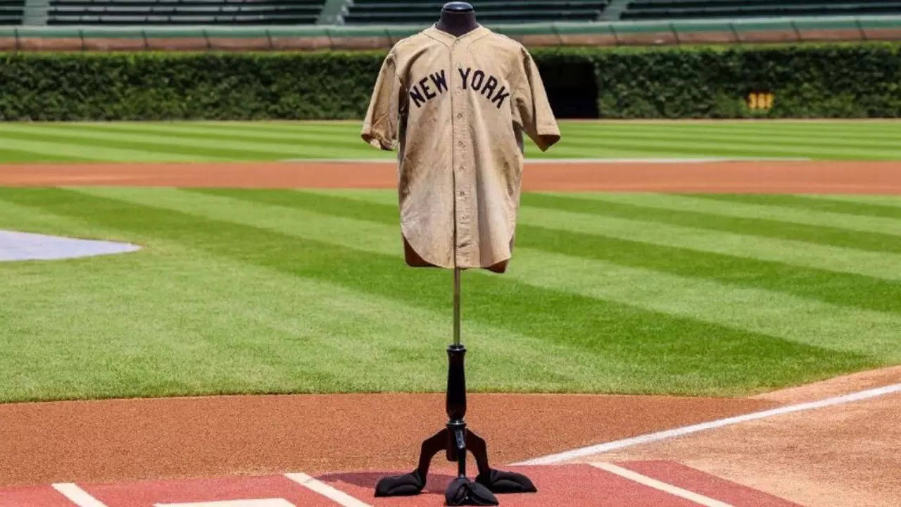Babe Ruth’s iconic ‘Called Shot’ jersey sells for record .1 million | More sports News Babe Ruth’s iconic ‘Called Shot’ jersey sells for record .1 million | More sports News