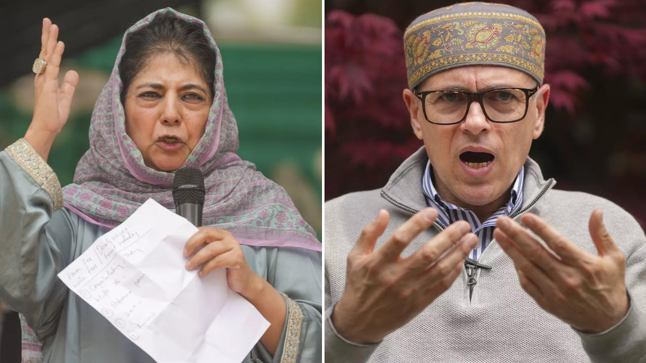 ‘Don’t field candidates … ‘: Omar Abdullah takes dig at Mehbooba Mufti’s ‘proposal’ for J&K polls | India News