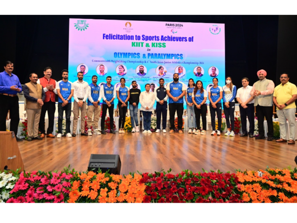 Seventeen KIIT Athletics Who Participated in Paris Olympics & Paralympics Felicitated By Varsity Seventeen KIIT Athletics Who Participated in Paris Olympics & Paralympics Felicitated By Varsity