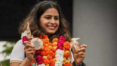 Manu Bhaker flaunts medal collection hours after silencing social media trolls | More sports News