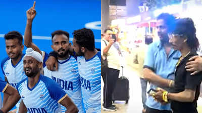 Fans ask Dolly chaiwala for selfies, ignore India’s Paris Olympics hockey medallists | Hockey News