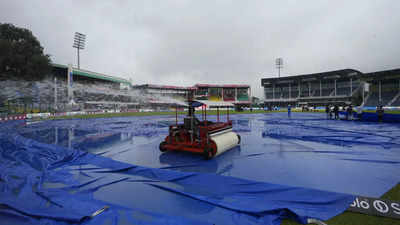 Watch: Team India leaves from stadium on rain-marred Day 2 of Kanpur Test | Cricket News