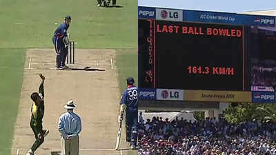 When Shoaib Akhtar’s historic 161.3 km/h delivery was dismissed with ease by Nick Knight | Cricket News