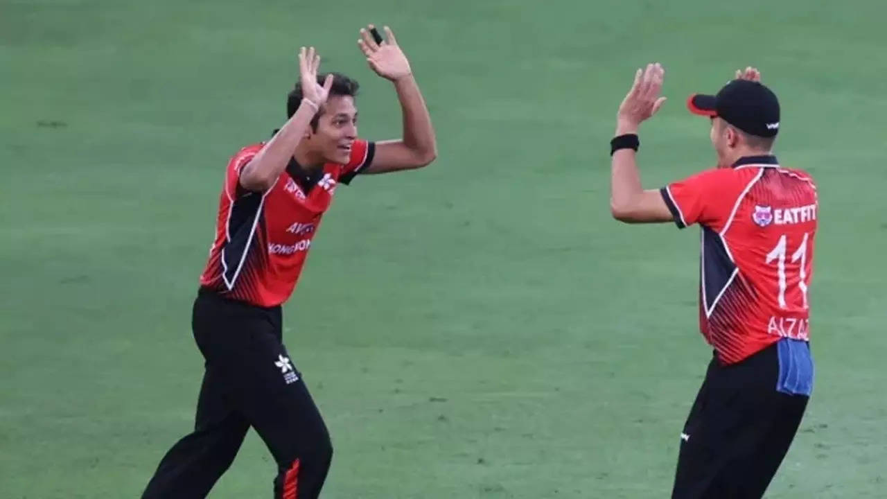 4-4-0-1! Ayush Shukla makes history with four consecutive maiden overs in a T20I match 4-4-0-1! Ayush Shukla makes history with four consecutive maiden overs in a T20I match