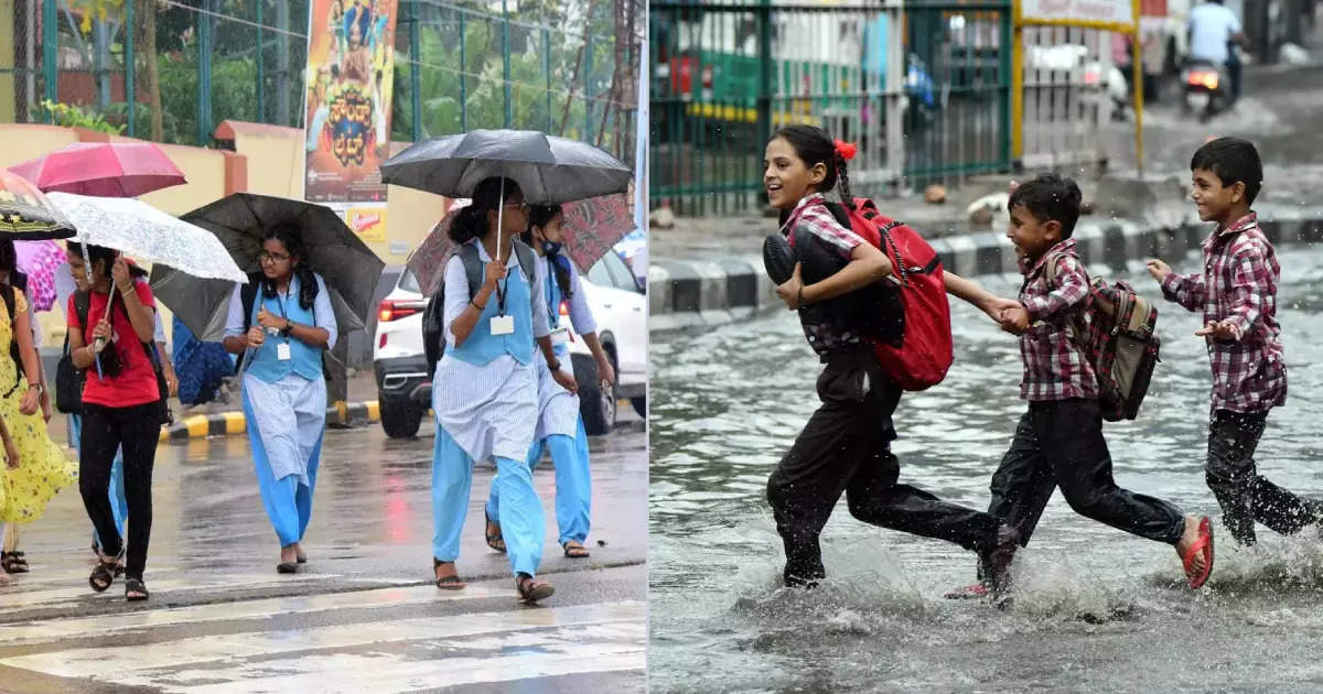 Telangana schools to remain closed tomorrow across all districts amid heavy rainfall alert Telangana schools to remain closed tomorrow across all districts amid heavy rainfall alert