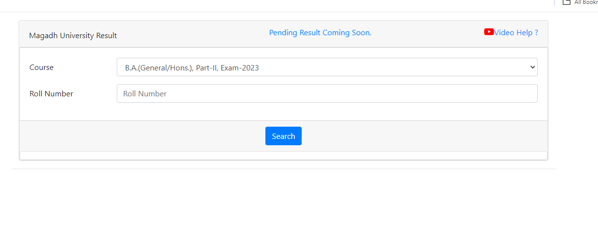 Magadh University Result 2024 out for various courses : Check direct here Magadh University Result 2024 out for various courses : Check direct here