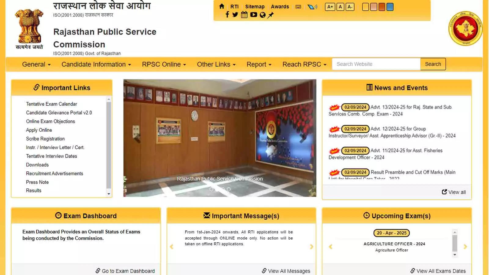 RPSC RAS 2024 Notification Released for 733 Vacancies; Application Window Opens September 19 RPSC RAS 2024 Notification Released for 733 Vacancies; Application Window Opens September 19