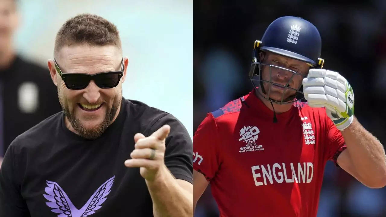 ‘He’s been a little bit miserable’: England coach Brendon McCullum aims to uplift injured captain Jos Buttler ‘He’s been a little bit miserable’: England coach Brendon McCullum aims to uplift injured captain Jos Buttler