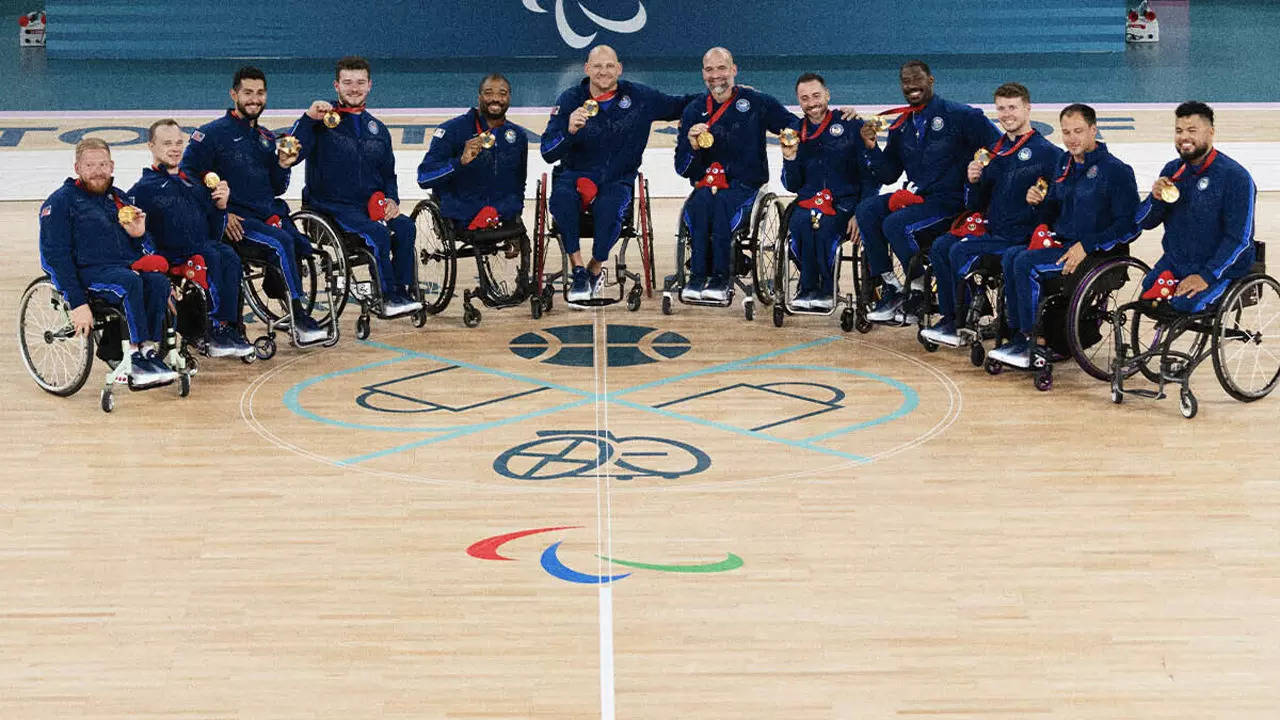 USA men win third Paralympic wheelchair basketball title in a row | Paris Paralympics News USA men win third Paralympic wheelchair basketball title in a row | Paris Paralympics News