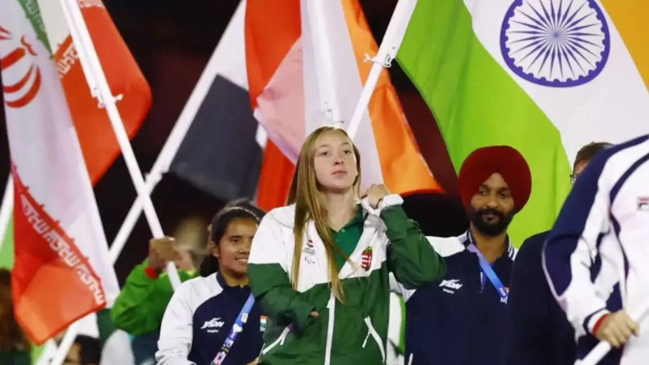 Paralympics closing ceremony Live Updates 2024: Harvinder Singh, Preethi Pal carry India’s flag in Paris