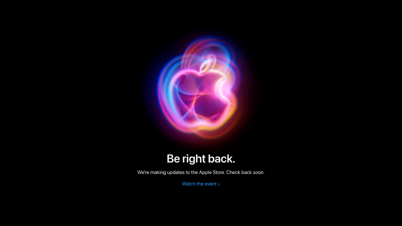 Apple’s “It’s Glowtime” event today: Apple Store goes down ahead of iPhone 16 series launch