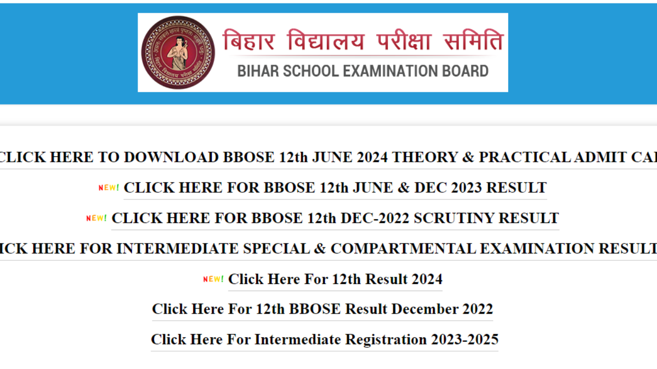 BBOSE Bihar Board Open School June Admit Card 2024 released: Steps to check BBOSE Bihar Board Open School June Admit Card 2024 released: Steps to check