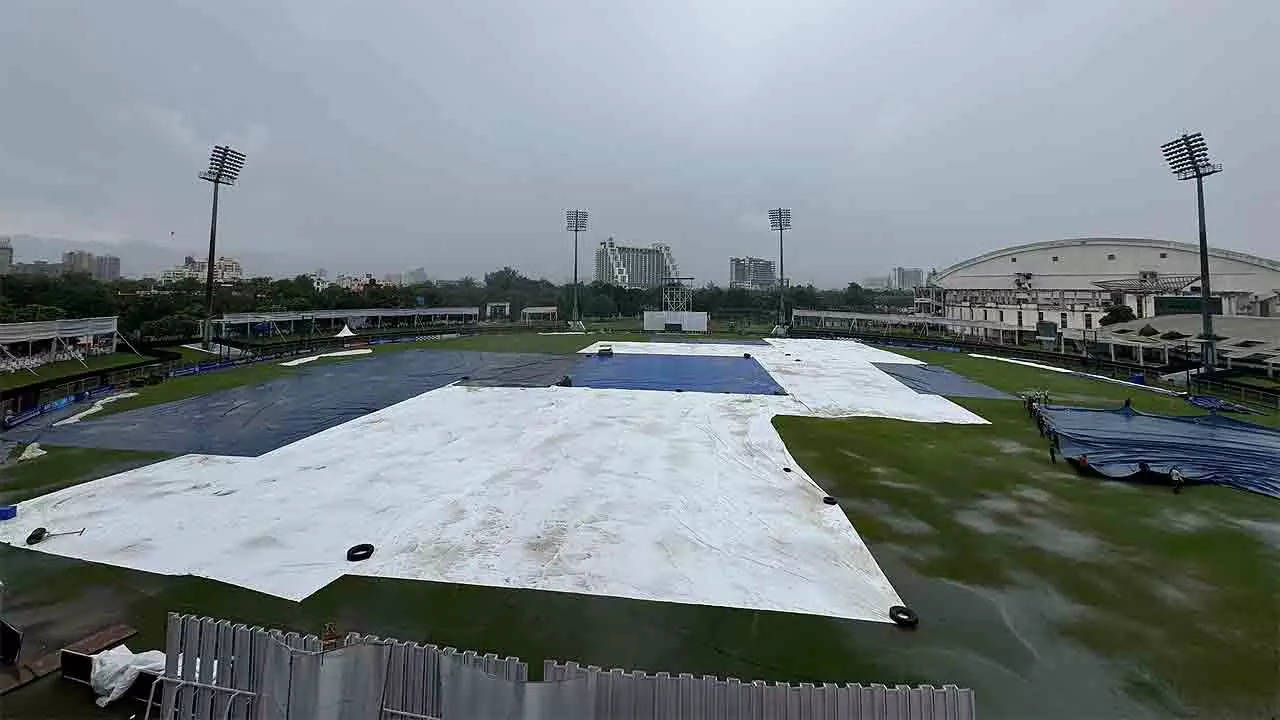 Afghanistan vs New Zealand Test washed out without ball being bowled at Greater Noida | Cricket News Afghanistan vs New Zealand Test washed out without ball being bowled at Greater Noida | Cricket News