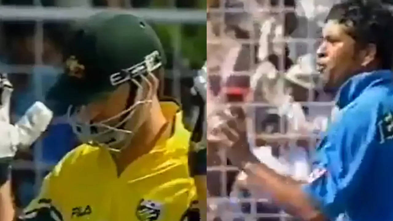 Sachin Tendulkar, and sledging! Yes, it happened and roughed up Steve Waugh | Cricket News Sachin Tendulkar, and sledging! Yes, it happened and roughed up Steve Waugh | Cricket News