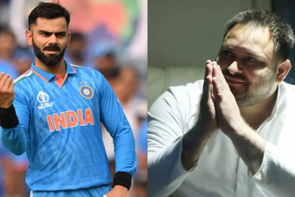 ‘Virat Kohli played under my captaincy and no one talks about it’: Politician Tejashwi Yadav – WATCH | Cricket News ‘Virat Kohli played under my captaincy and no one talks about it’: Politician Tejashwi Yadav – WATCH | Cricket News