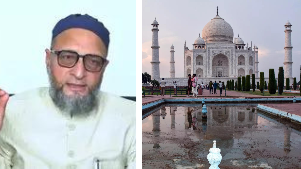 ‘Funnily, they want to take over Waqf monuments’: Owaisi slams ASI over Taj Mahal water leakage | India News ‘Funnily, they want to take over Waqf monuments’: Owaisi slams ASI over Taj Mahal water leakage | India News