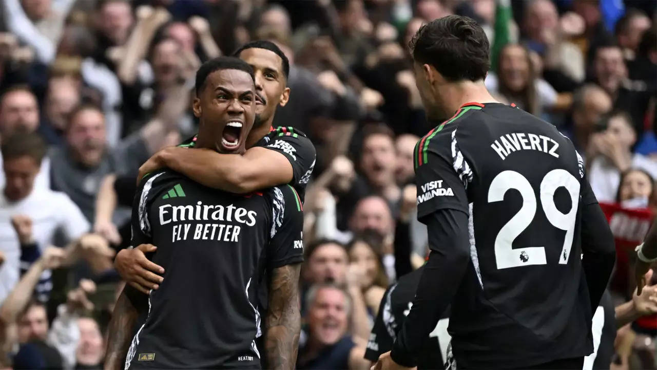 Premier League: Gabriel Magalhaes strikes as Arsenal beat Spurs in feisty derby | Football News Premier League: Gabriel Magalhaes strikes as Arsenal beat Spurs in feisty derby | Football News