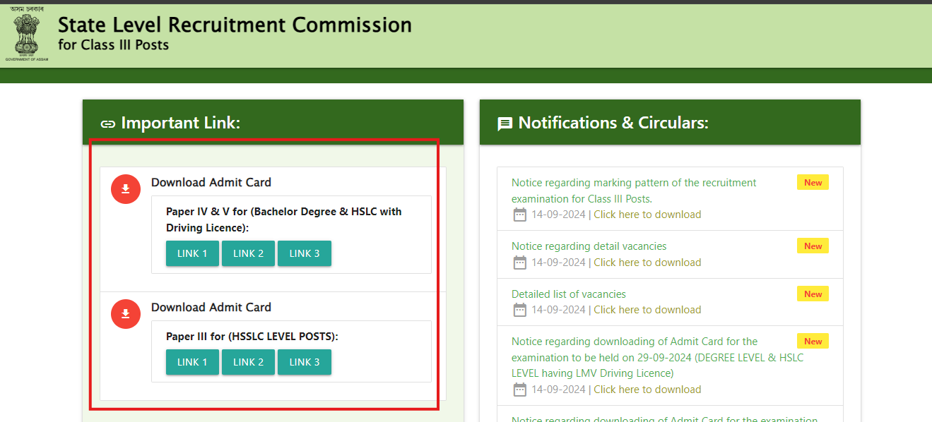 ADRE admit card 2024 for HSLC and Bachelor degree exams out: Direct link to check here