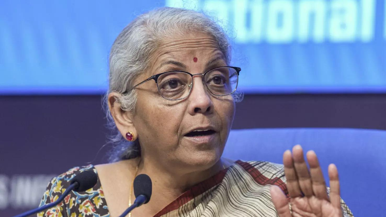 Finance minister Sitharaman says Madhabi Puri Buch, husband defending themselves against Congress allegations Finance minister Sitharaman says Madhabi Puri Buch, husband defending themselves against Congress allegations