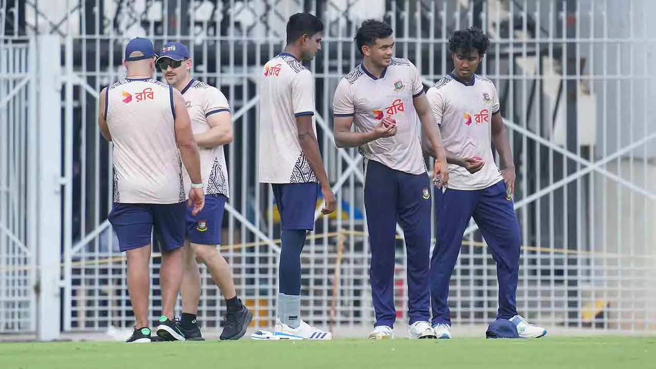 India vs Bangladesh: Bangladesh get down to practice in Chennai ahead of first Test against India | Cricket News India vs Bangladesh: Bangladesh get down to practice in Chennai ahead of first Test against India | Cricket News