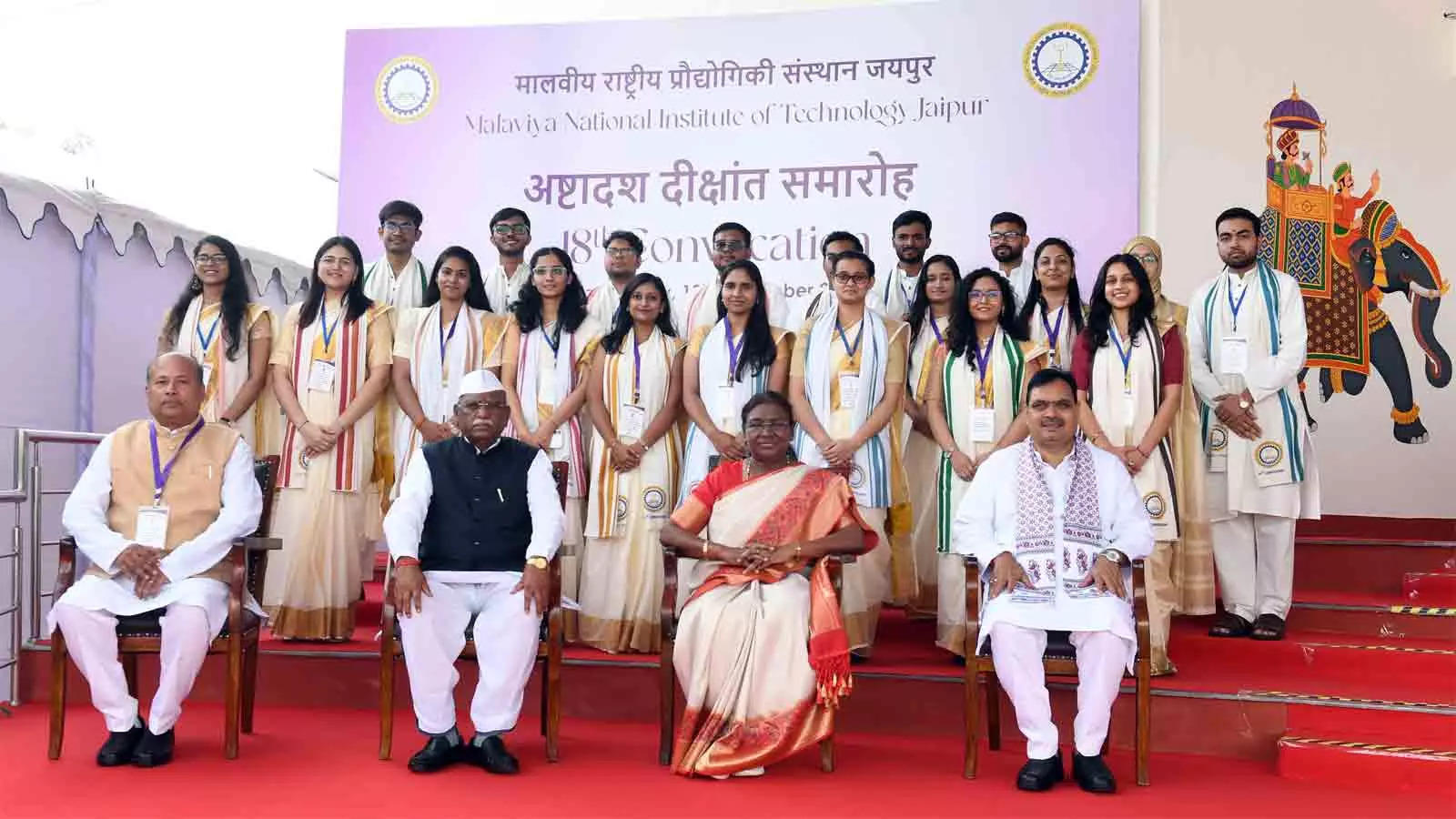 MNIT Jaipur Convocation 2024: President Murmu Highlights Role of Technology and Youth in India’s Growth MNIT Jaipur Convocation 2024: President Murmu Highlights Role of Technology and Youth in India’s Growth