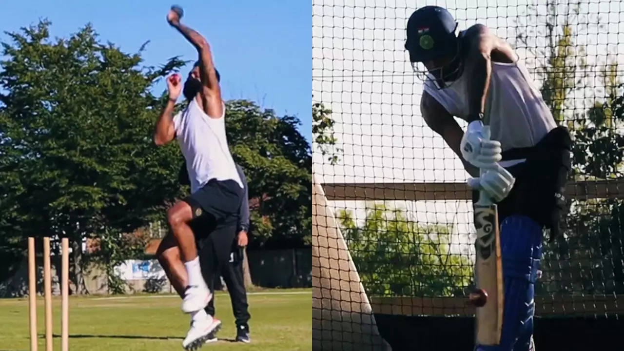 Hardik Pandya sparks Test comeback speculation with red-ball practice | Cricket News Hardik Pandya sparks Test comeback speculation with red-ball practice | Cricket News