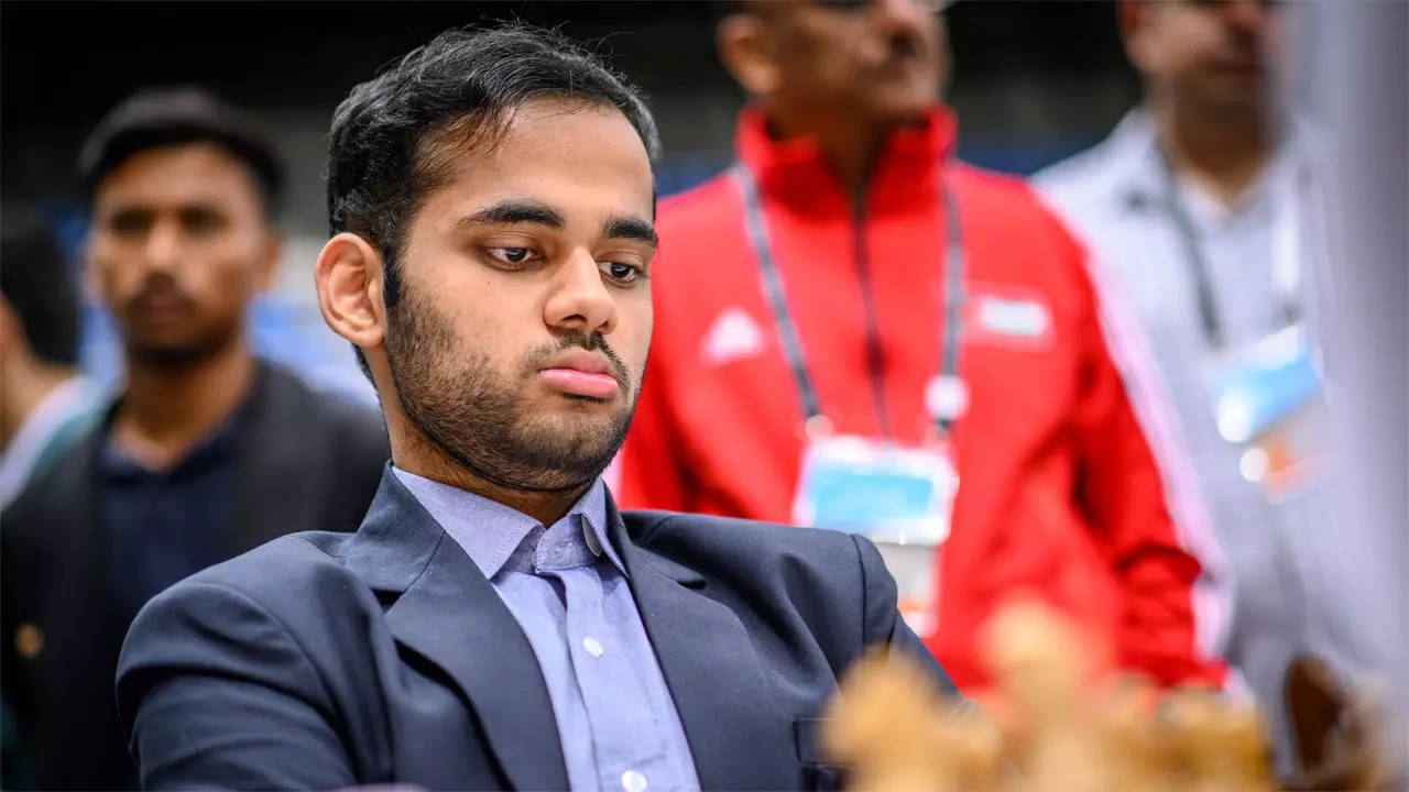 Chess Olympiad: Indian men’s team takes another step towards gold | Chess News Chess Olympiad: Indian men’s team takes another step towards gold | Chess News