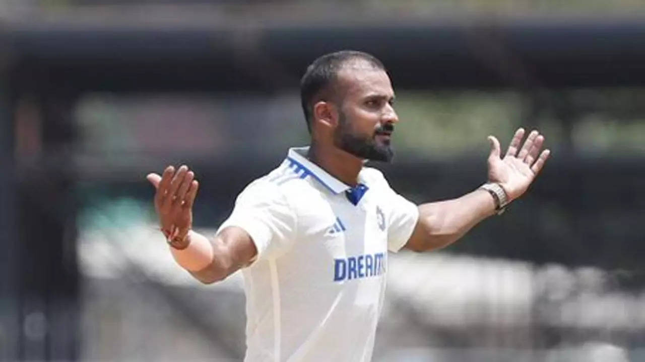Wicket, wicket! Akash Deep rattles Bangladesh, but misses hat-trick – Watch | Cricket News Wicket, wicket! Akash Deep rattles Bangladesh, but misses hat-trick – Watch | Cricket News