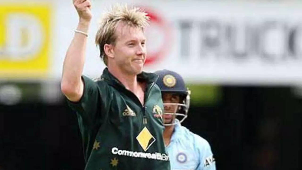 Watch- How prime Brett Lee set up and dominated a young Indian batter in front of MS Dhoni | Cricket News Watch- How prime Brett Lee set up and dominated a young Indian batter in front of MS Dhoni | Cricket News
