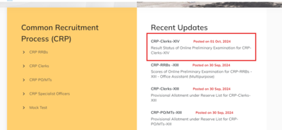 IBPS RRB Clerk Prelims Result out at ibps.in: Direct link here IBPS RRB Clerk Prelims Result out at ibps.in: Direct link here
