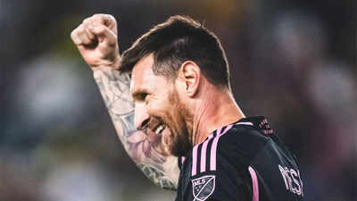 Lionel Messi wins 46th career trophy as Inter Miami clinch MLS Supporters Shield | Football News Lionel Messi wins 46th career trophy as Inter Miami clinch MLS Supporters Shield | Football News
