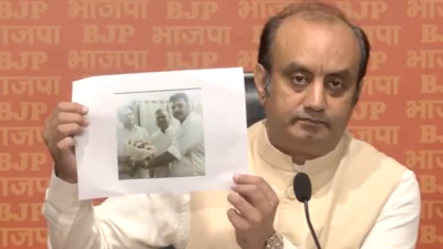 ‘Money being used for election?’ BJP accuses Congress of ties to Delhi drug bust case | India News ‘Money being used for election?’ BJP accuses Congress of ties to Delhi drug bust case | India News