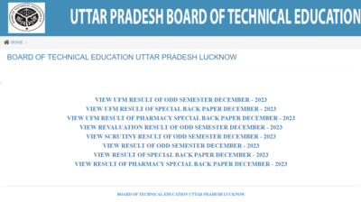 BTEUP Scrutiny Result 2024 declared: Here’s the direct link to download marks statement at bteup.ac.in