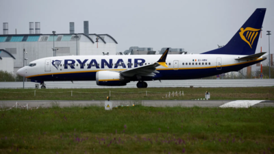 Fire erupts on Ryanair flight before takeoff in Italy; around 200 passengers safely evacuated Fire erupts on Ryanair flight before takeoff in Italy; around 200 passengers safely evacuated