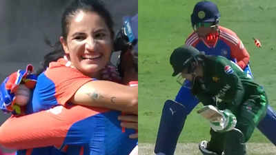 Absolute jaffa! Renuka Singh knocks over Gull Feroza with a perfect inswinger. Watch | Cricket News Absolute jaffa! Renuka Singh knocks over Gull Feroza with a perfect inswinger. Watch | Cricket News