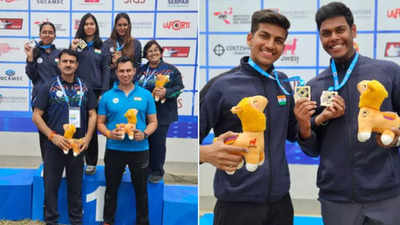 13 gold, 24 medals in total! Indian shooters rule at Junior World Championships | More sports News 13 gold, 24 medals in total! Indian shooters rule at Junior World Championships | More sports News