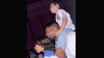 Hardik Pandya’s heartwarming moment with son Agastya: ‘Got my hands full…’ – Watch | Off the field News Hardik Pandya’s heartwarming moment with son Agastya: ‘Got my hands full…’ – Watch | Off the field News