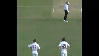 Marnus Labuschagne’s ‘wild’ field placement stuns fans in Sheffield Shield match – Watch | Cricket News Marnus Labuschagne’s ‘wild’ field placement stuns fans in Sheffield Shield match – Watch | Cricket News