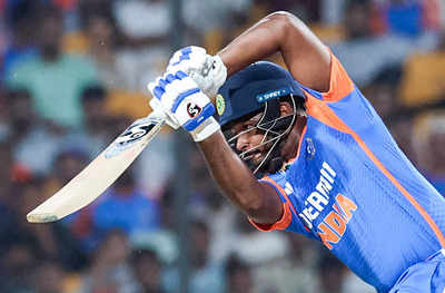 ‘Main kasam khata hu…’: Sanju Samson draws fans ire after another failure | Cricket News ‘Main kasam khata hu…’: Sanju Samson draws fans ire after another failure | Cricket News
